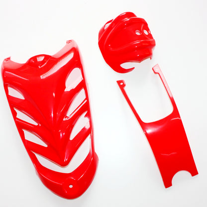 RED Plastics Fairing Fenders Cover Guard Kit 250cc Dinosaur Quad Dirt Bike ATV