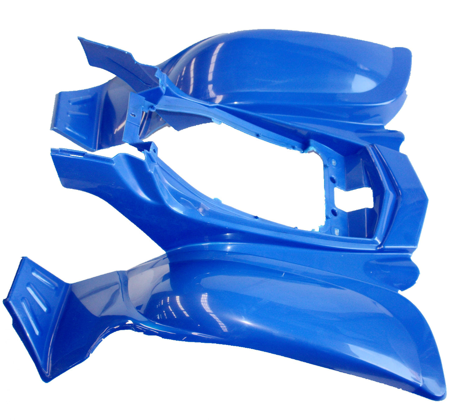 BLUE Plastics Fairing Fenders Cover Guard Kit 250cc Dinosaur Quad Dirt Bike ATV