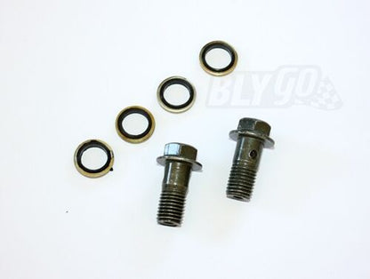 2X 8mm 20mm Hydraulic Brake Banjo Bolt 70cc 110cc 125cc PIT QUAD DIRT BIKE ATV