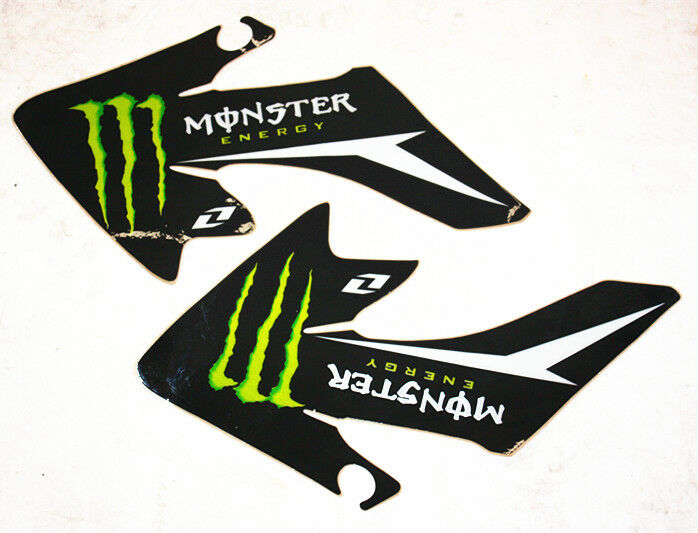 3M 199 MONSTER Decals Graphics Sticker Kit CRF50 Fairing PIT PRO Trail Dirt Bike