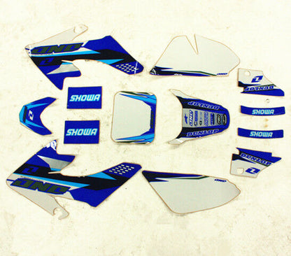 3M Blue Showa Decal Graphics Sticker Kit CRF50 Fairing PIT PRO Trail Dirt Bike