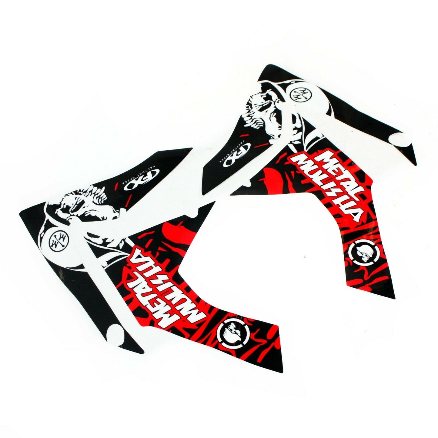 3M Metal Mulisha Decal Graphics Sticker Kit CRF 110 Fairing PIT PRO Dirt Bike