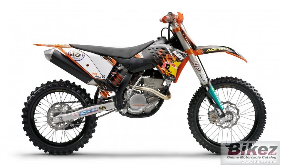 WRECKING KTM 250SX-F - 2009 Model