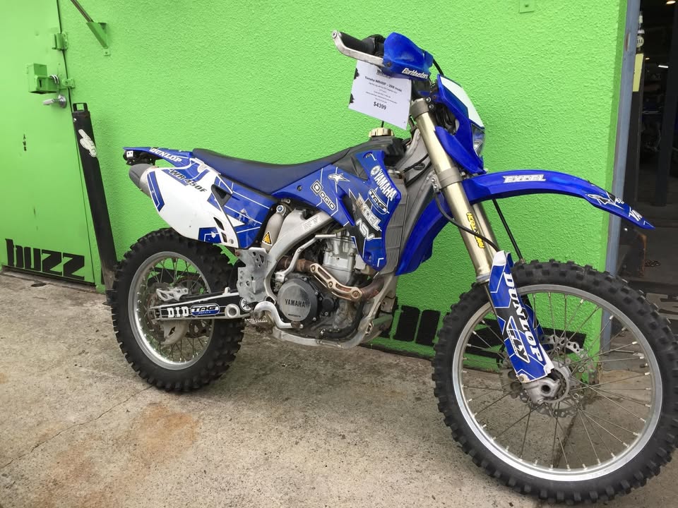 Yamaha WR450F - 2008 model - Electric & kick start