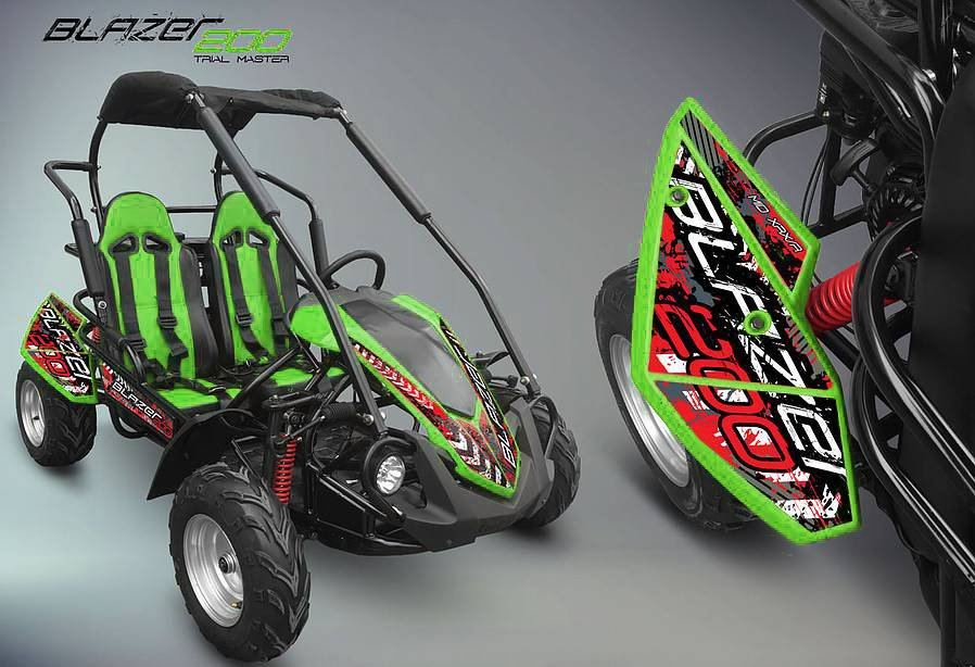 Blazer 200R – 200cc Kids Off-Road Go Kart Buggy