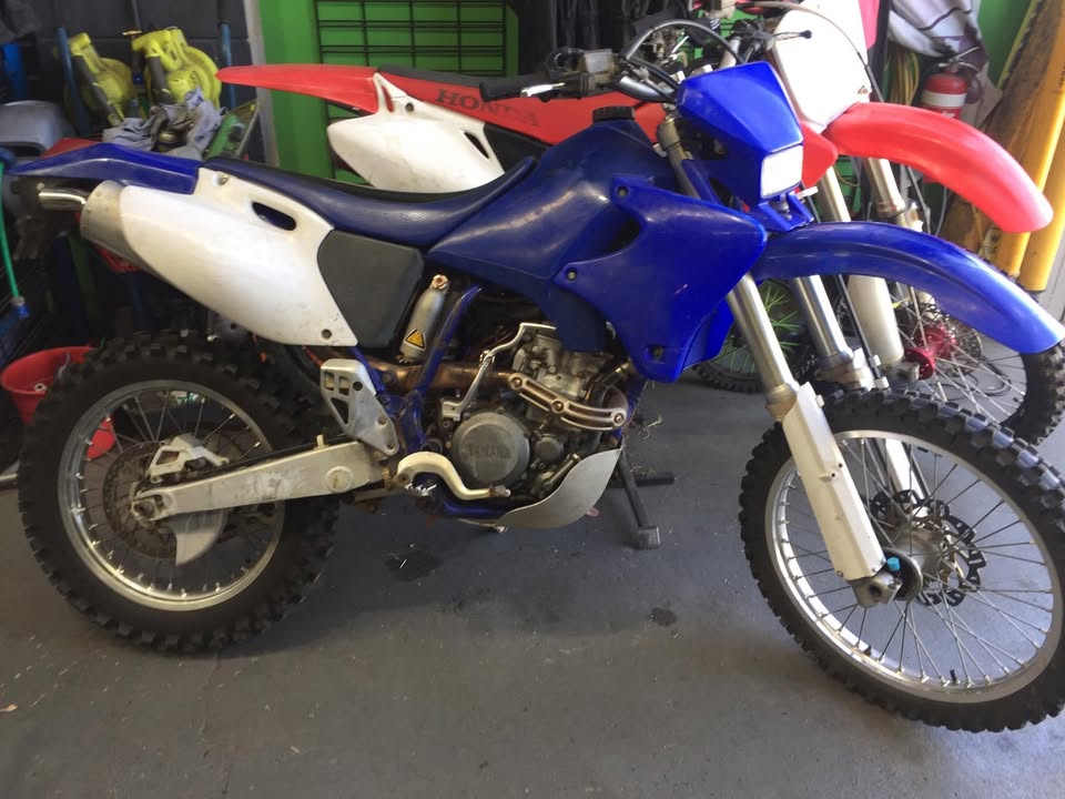 Yamaha WR250F - 2002 model - Just serviced & ready to ride - Kick & elec start