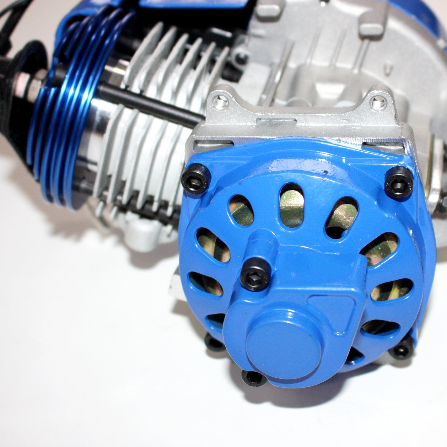 Performance Racing Blue 49cc 2 stroke Engine Motor Mini Pocket Quad Dirt Bike