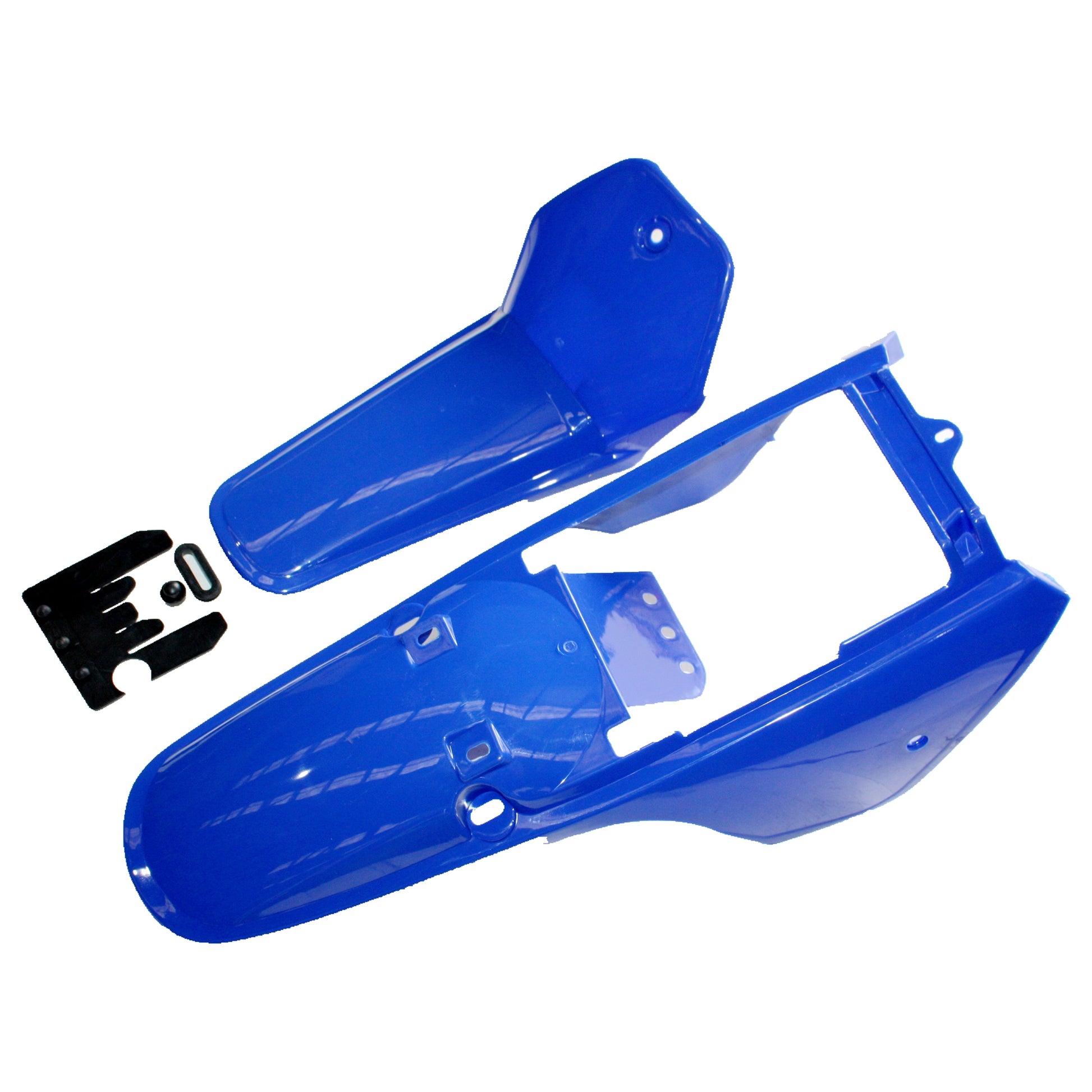 BLUE Plastic Fender Kit Body Cover Fairing Yamaha PW80 PY80 PEEWEE 80 DIRT Bike