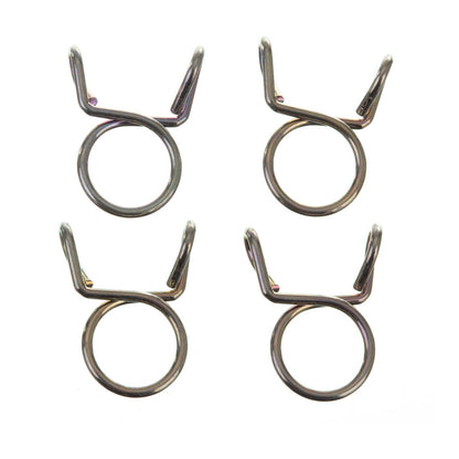 All Balls Racing Fuel Hose Clamp Kit - 9mm Wire (4 Pack)
