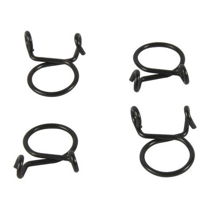 All Balls Racing Fuel Hose Clamp Kit - 12mm Wire (4 Pack)