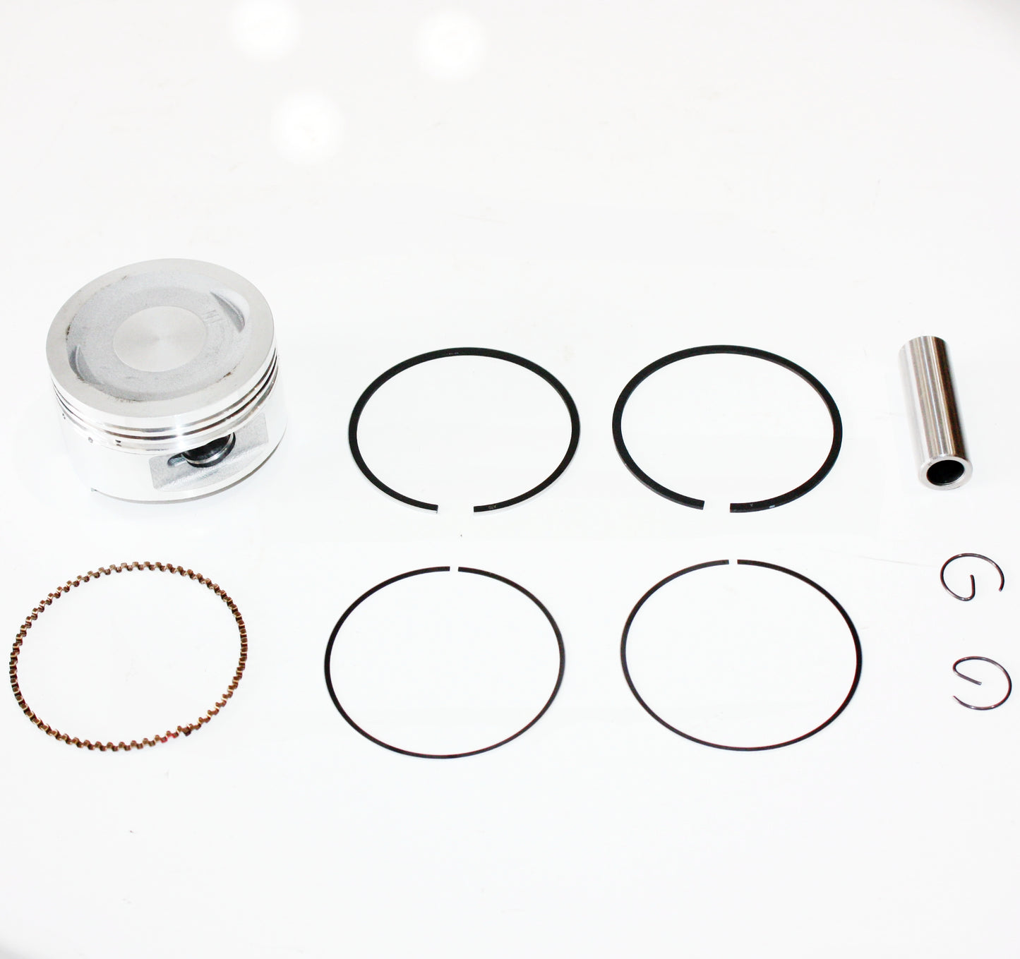 62.45mm 15mm Pin Piston Rings Kit GY6 200cc Engine PIT QUAD DIRT BIKE ATV Buggy