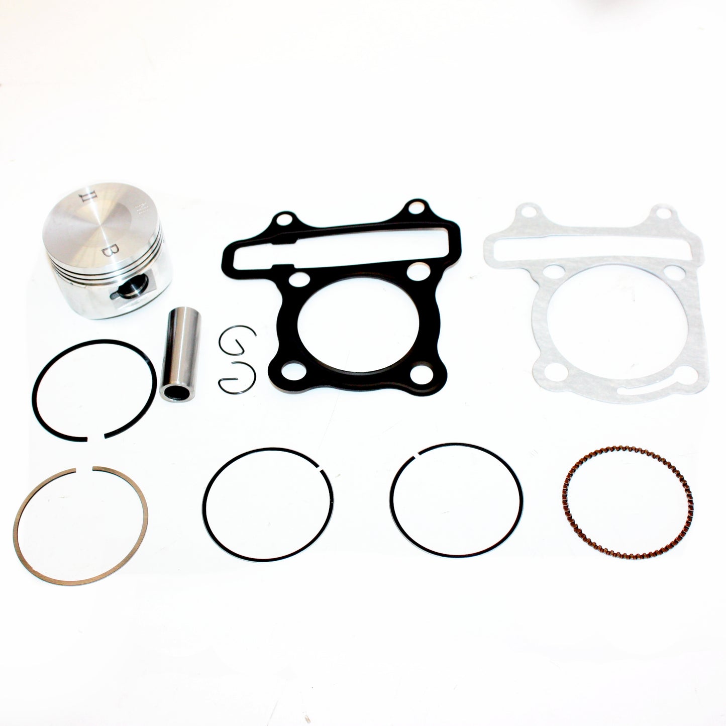 52.4mm 15mm Pin GY6 125cc Engine Rebuild Kit Scooter Quad Bike ATV Buggy