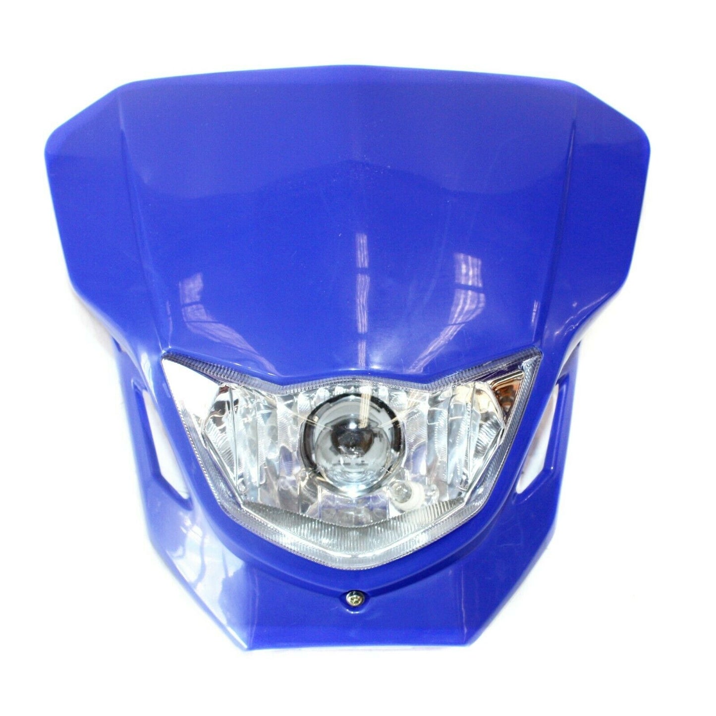 BLUE Honda Style Rec Reg Head Light PIT Trail Dirt Motrocycle Motorcross Bike