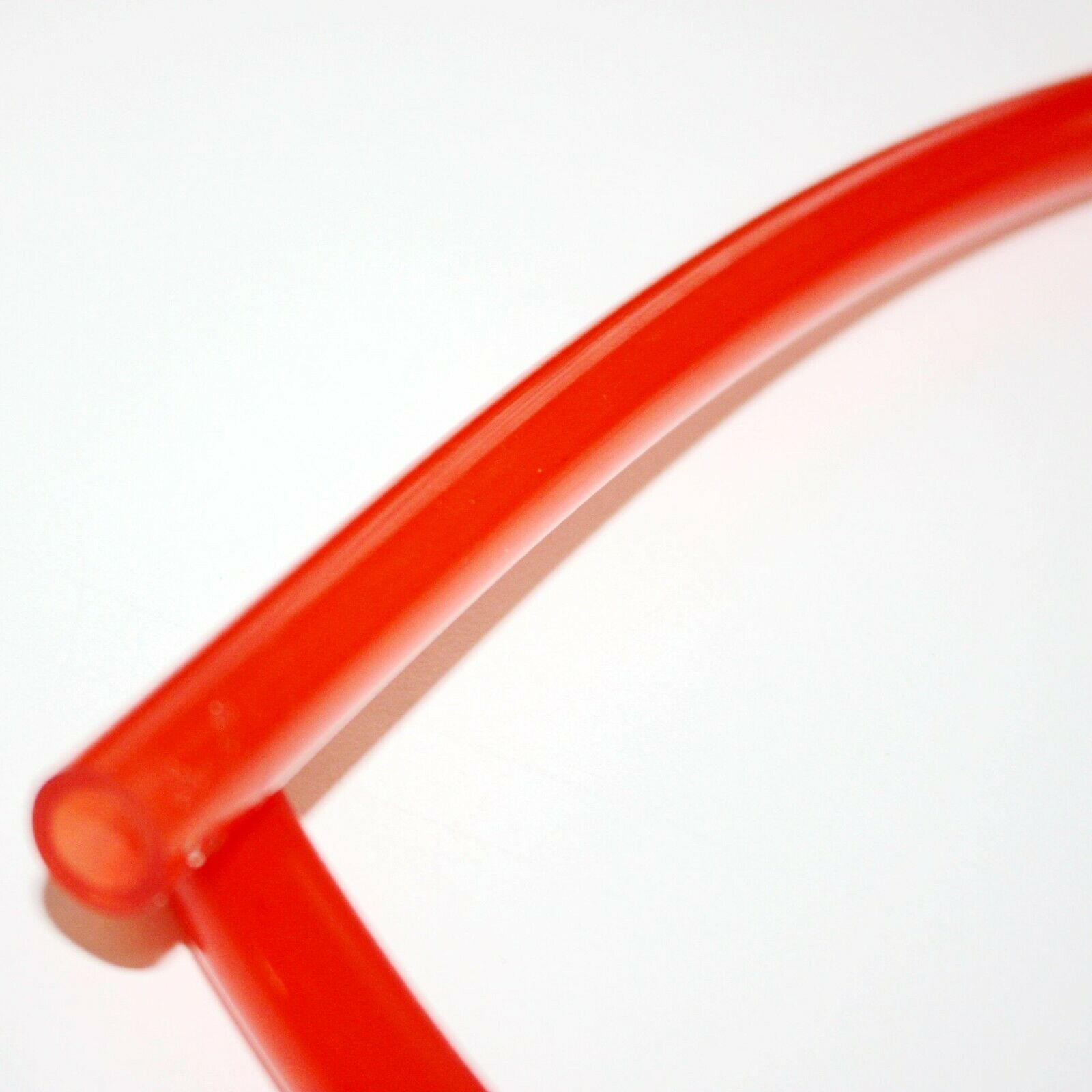 CLEAR RED 1M 1 Meter 8mm ID Fuel Petrol Line Hose PIT Quad Dirt Bike ATV Buggy