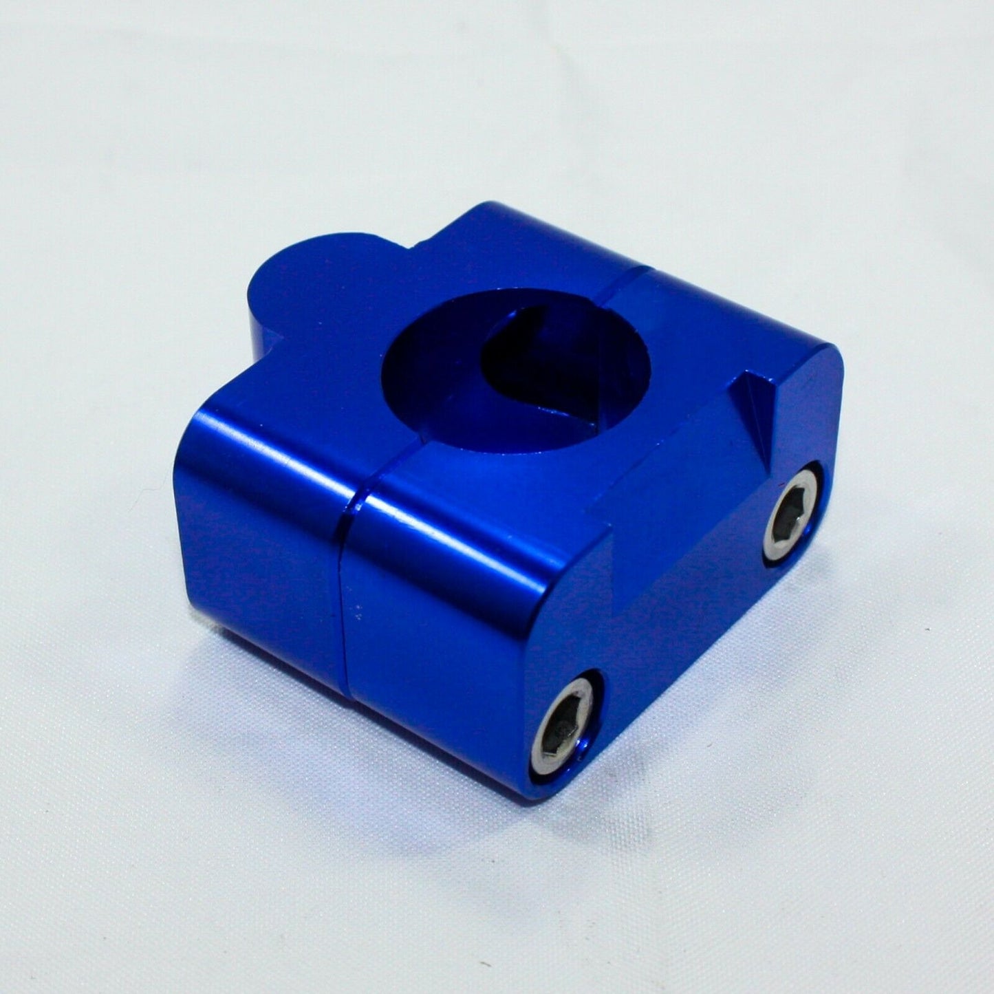 CNC BLUE 7/8‚Äú to 11/8‚Äù Handle Bar Clamp Riser PIT PRO TRAIL DIRT QUAD BIKE ATV