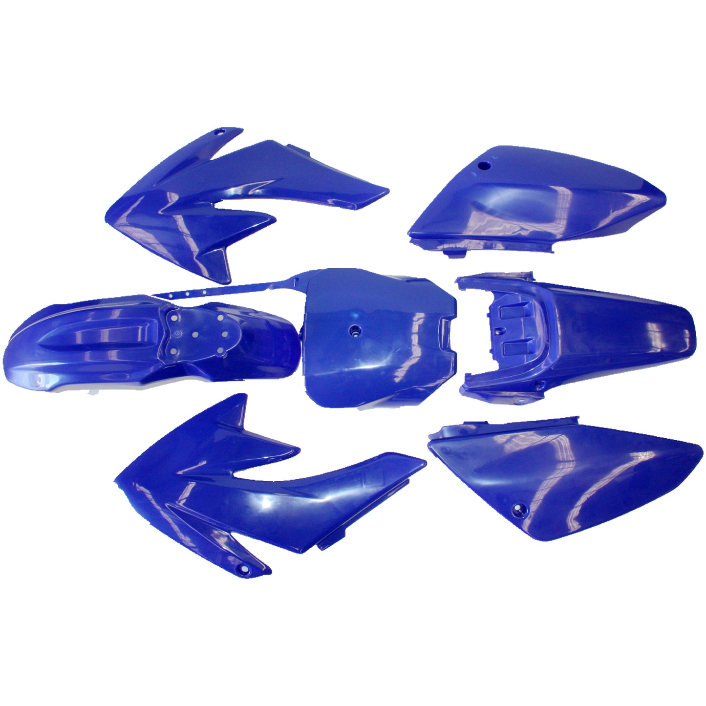 BLUE Fairing Fender Guard + Seat+ Fuel Tank CRF70 150cc PIT PRO Dirt Bike