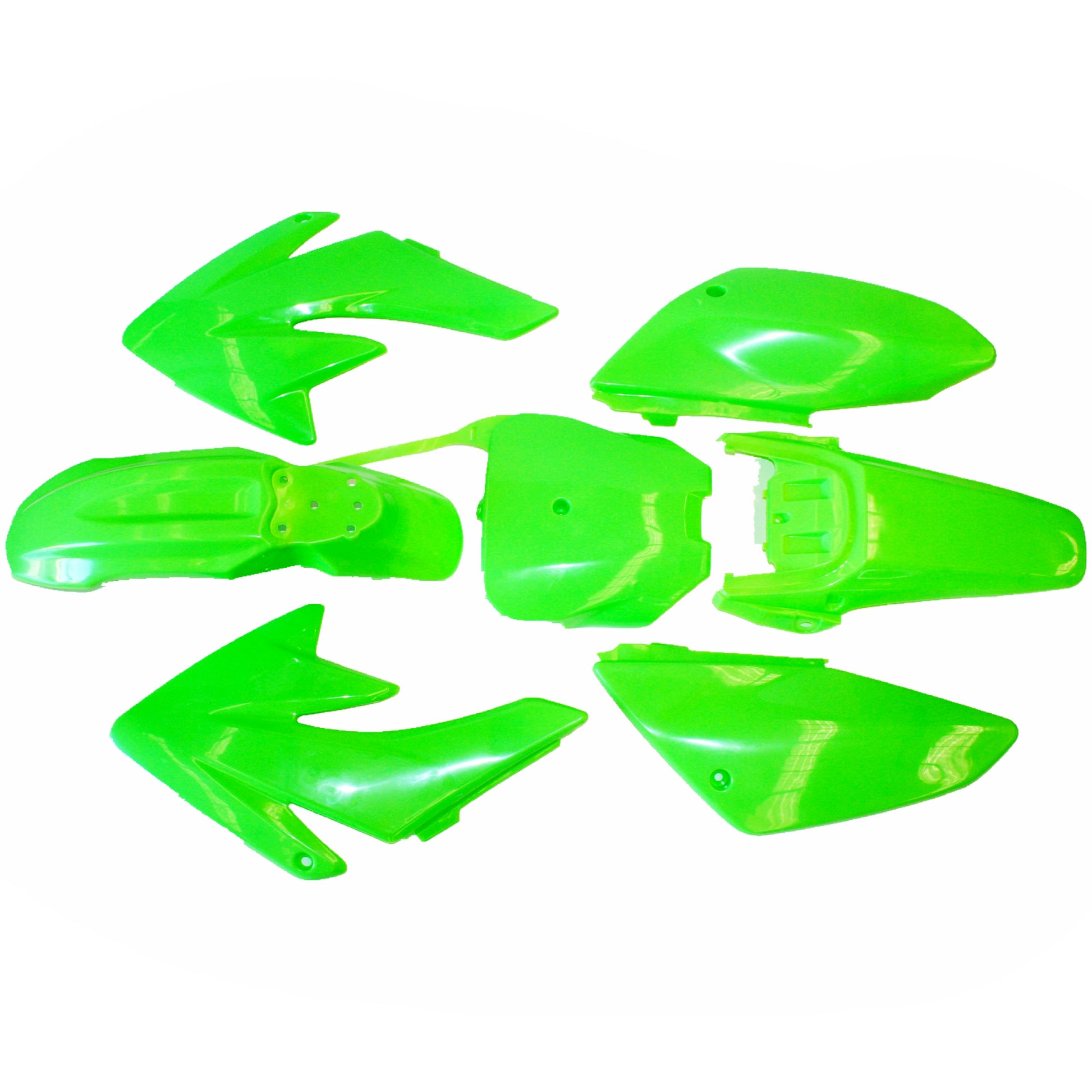 GREEN Fairing Fender Guard + Seat+ Fuel Tank CRF70 150cc PIT PRO Dirt Bike