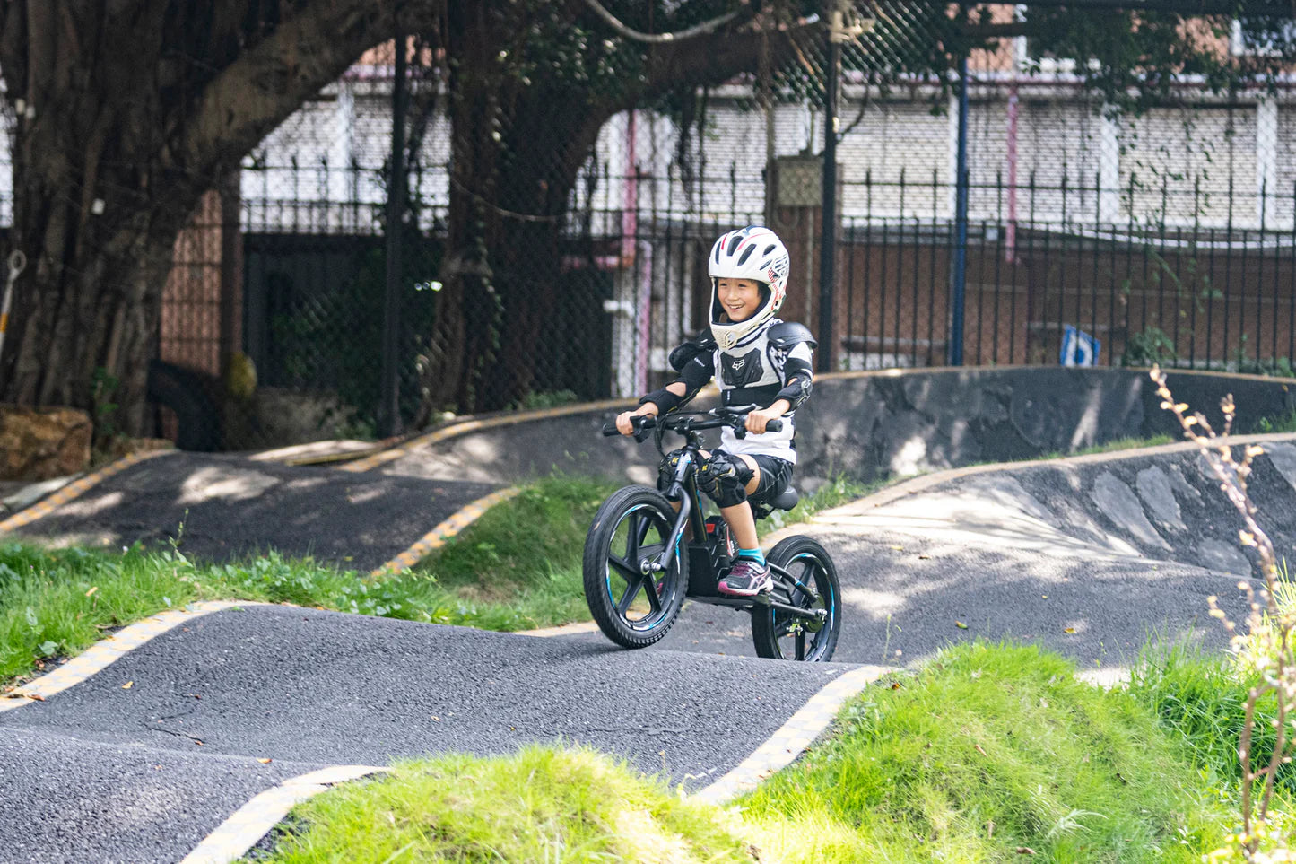 DHZ 16" 400W Electric Balance Bike, Removable Battery, Brushless Motor