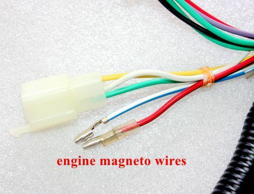 Engine Wiring Harness Loom GY6 125cc 150cc Quad Bike ATV Buggy Square edge CDI