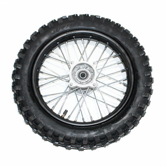 15mm 70/100-12 12" Inch Front Wheel Rim Knobby Tyre 90cc 110cc PIT PRO Dirt Bike