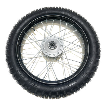 12mm 60/100-14 14" Inch Front Wheel Rim Knobby Tyre PIT PRO Dirt Bike