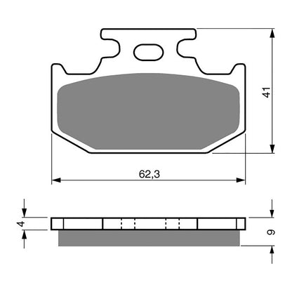 GOLDfren Brake Pads - S3 Sintered Sports