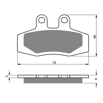 GOLDfren Brake Pads - K5 Off-Road Racing