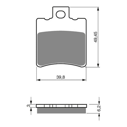 GOLDfren Brake Pads - S3 Sintered Sports