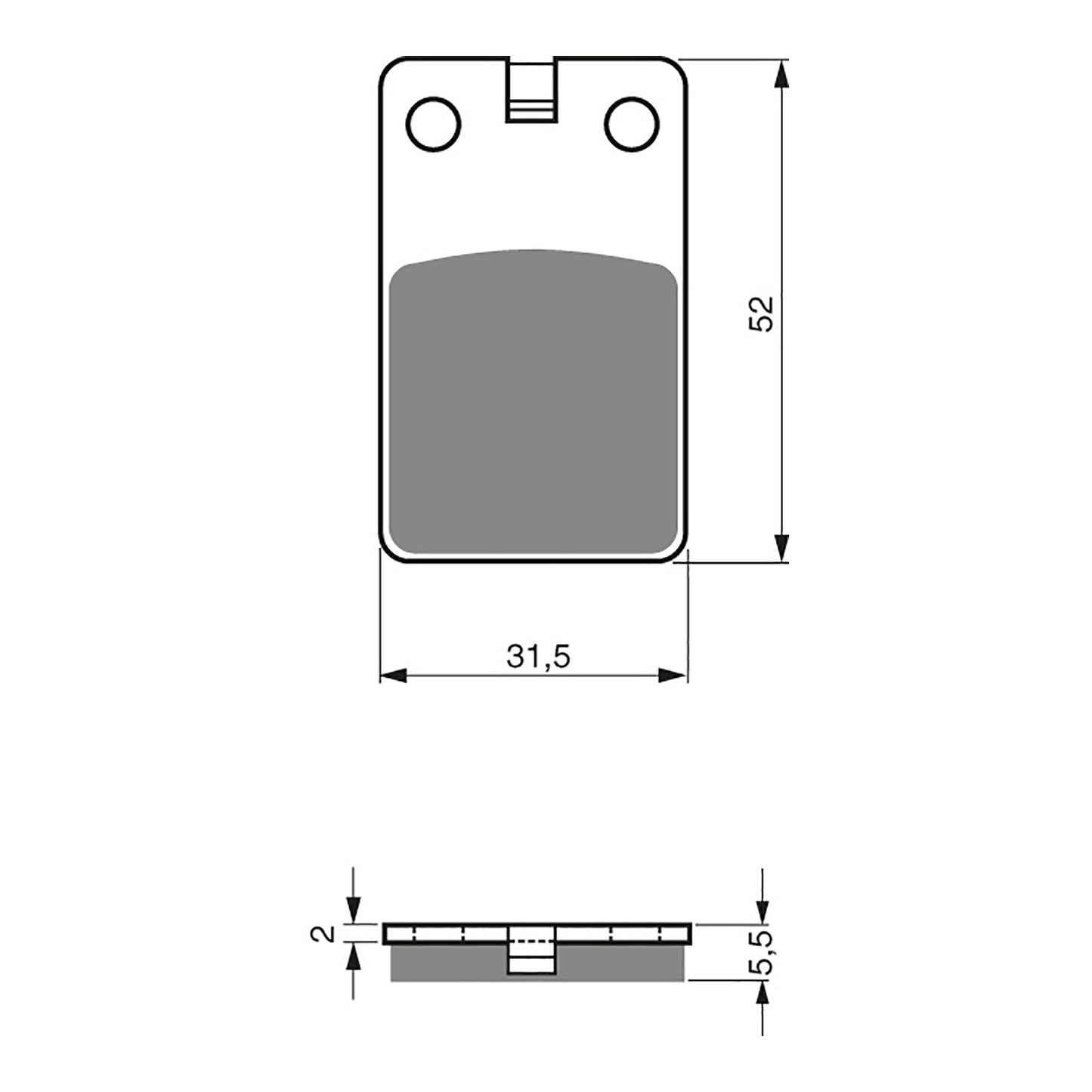 GOLDfren Brake Pads - K5 Off-Road Racing