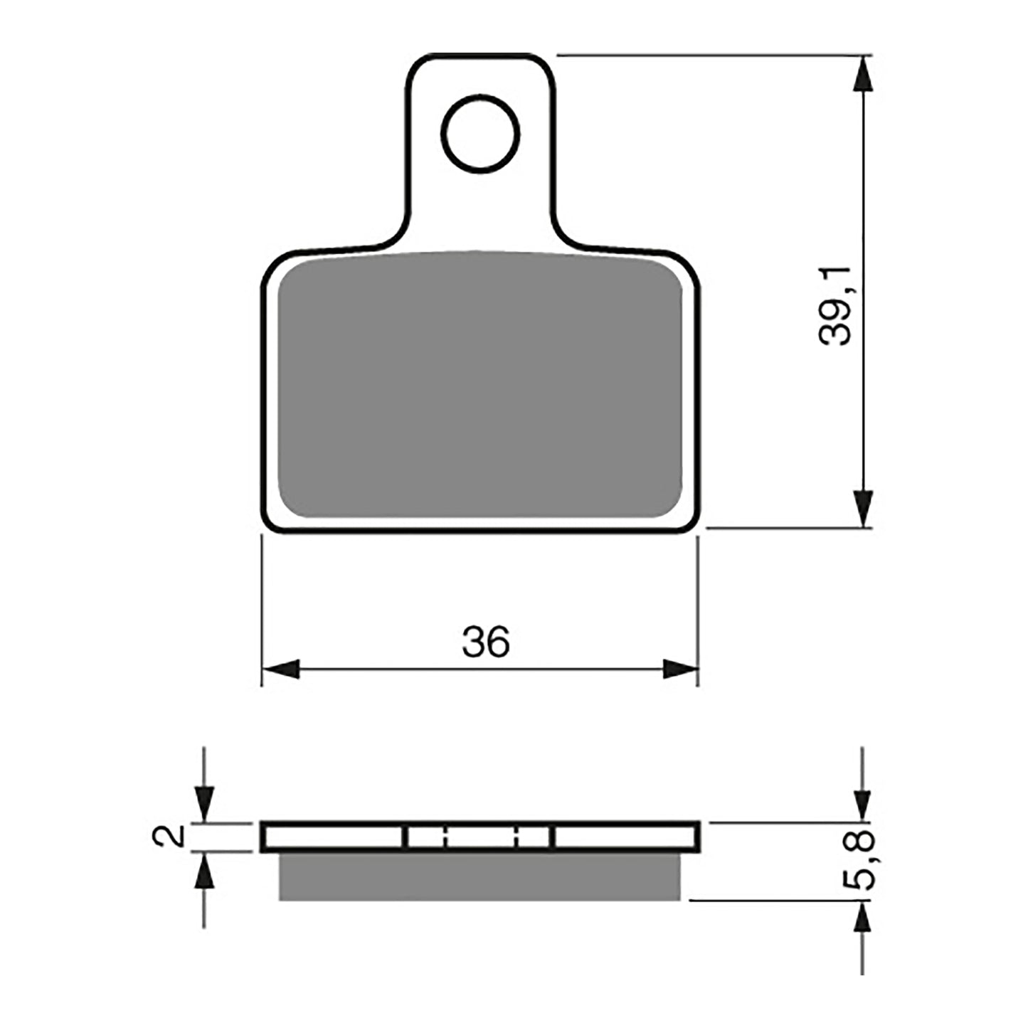 GOLDfren Brake Pads - K5 Off-Road Racing