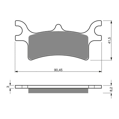 GOLDfren Brake Pads - K5 Off-Road Racing