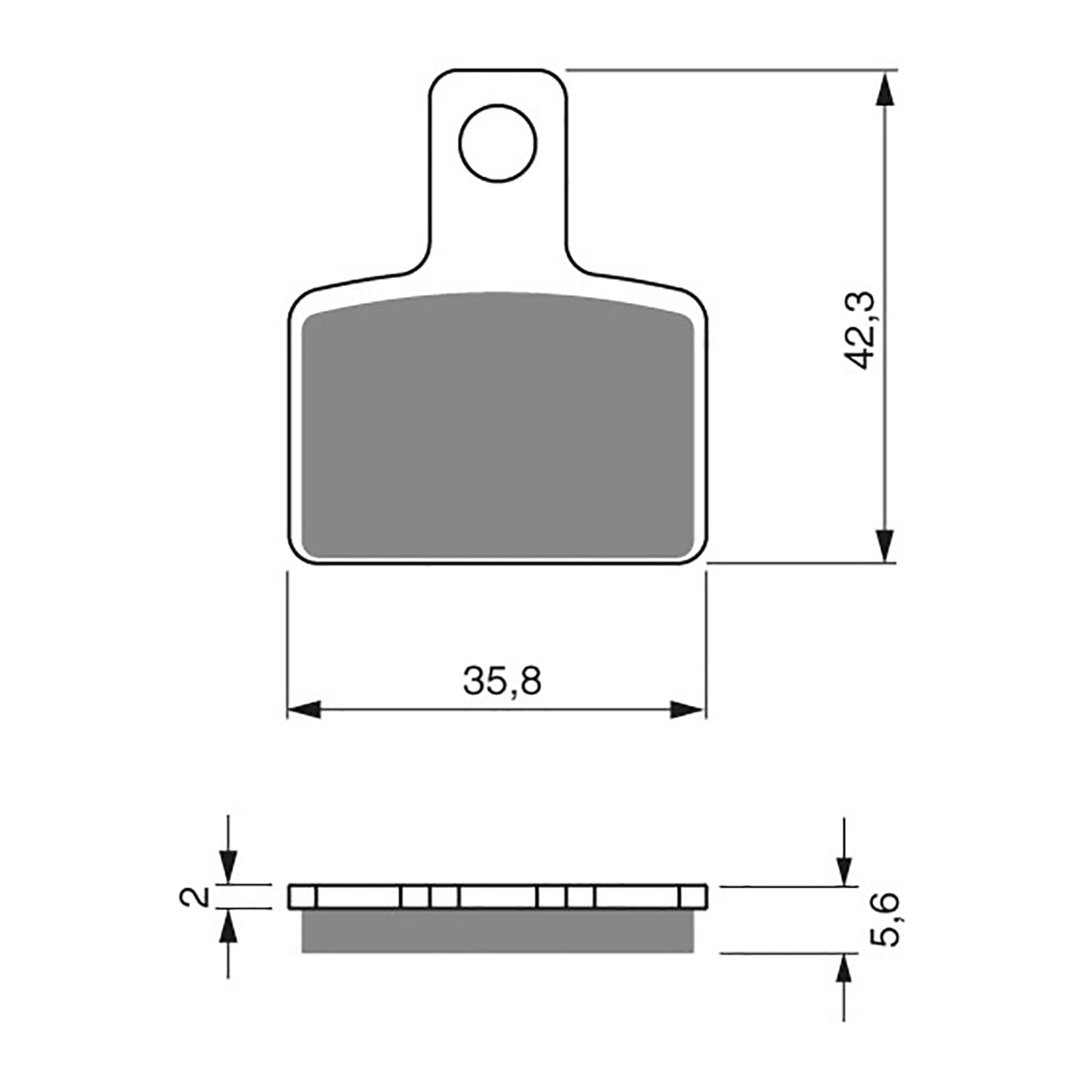 GOLDfren Brake Pads - K5 Off-Road Racing