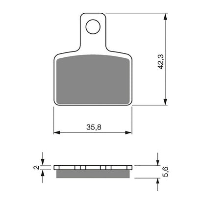 GOLDfren Brake Pads - K5 Off-Road Racing