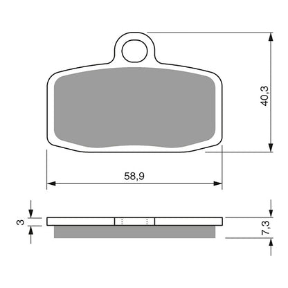 GOLDfren Brake Pads - K5 Off-Road Racing