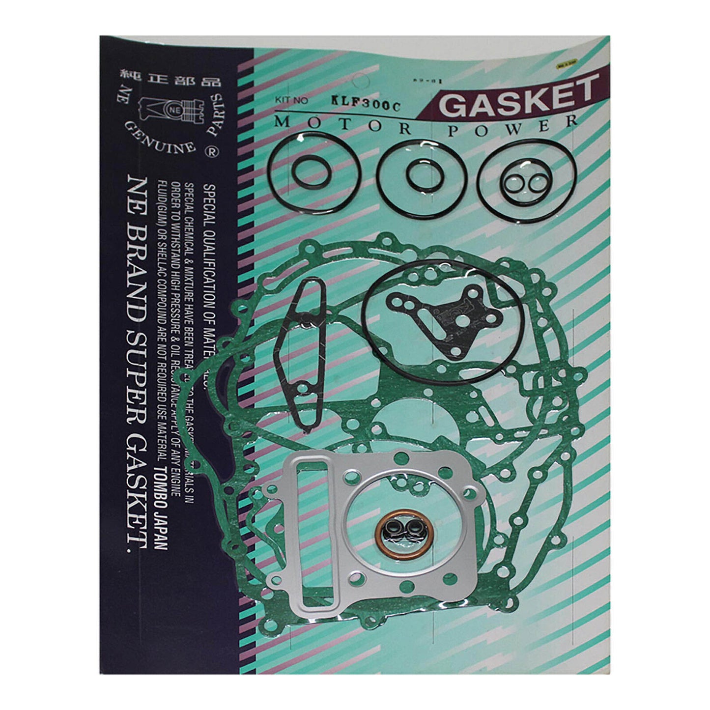 Whites Gasket Set Complete Kawasaki KLF300C Bayou 4X4 '89-'05
