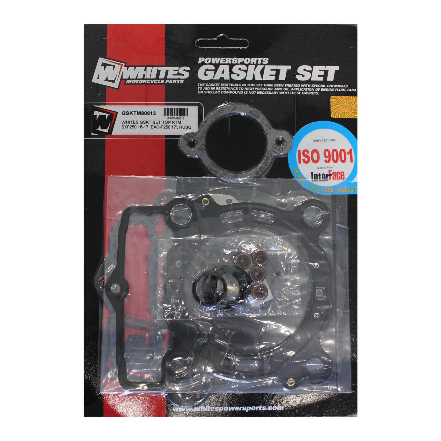 Whites Gasket Set Top KTM SX-F 250 '13-'17  EXC-F 250 '17  Husqvarna