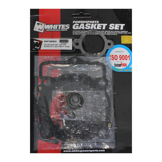 Whites Gasket Set Top KTM SX-F 350 '16-'17  EXC-F 350 '17  Husqvarna