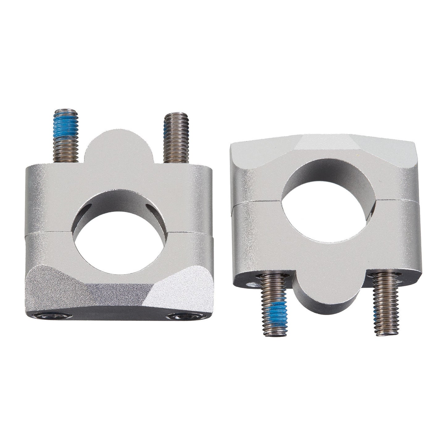 Whites Handlebar Mount 1-1/8 Taper Adaptor Silver