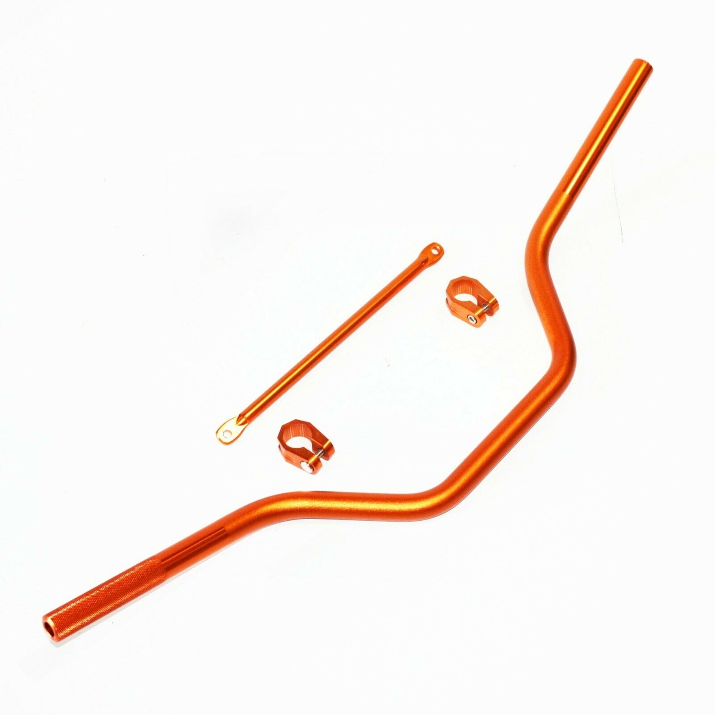 HD ORANGE Alloy Handle Bar 110cc 125cc 140cc 150cc PIT PRO Trail Quad Dirt Bike