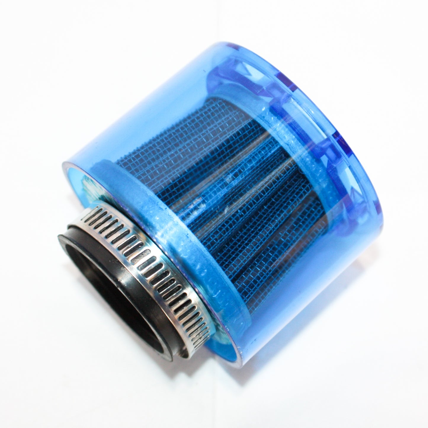 38mm BLUE Water Proof Mesh Air Filter Pod Cleaner PIT Quad Dirt Bike ATV Buggy