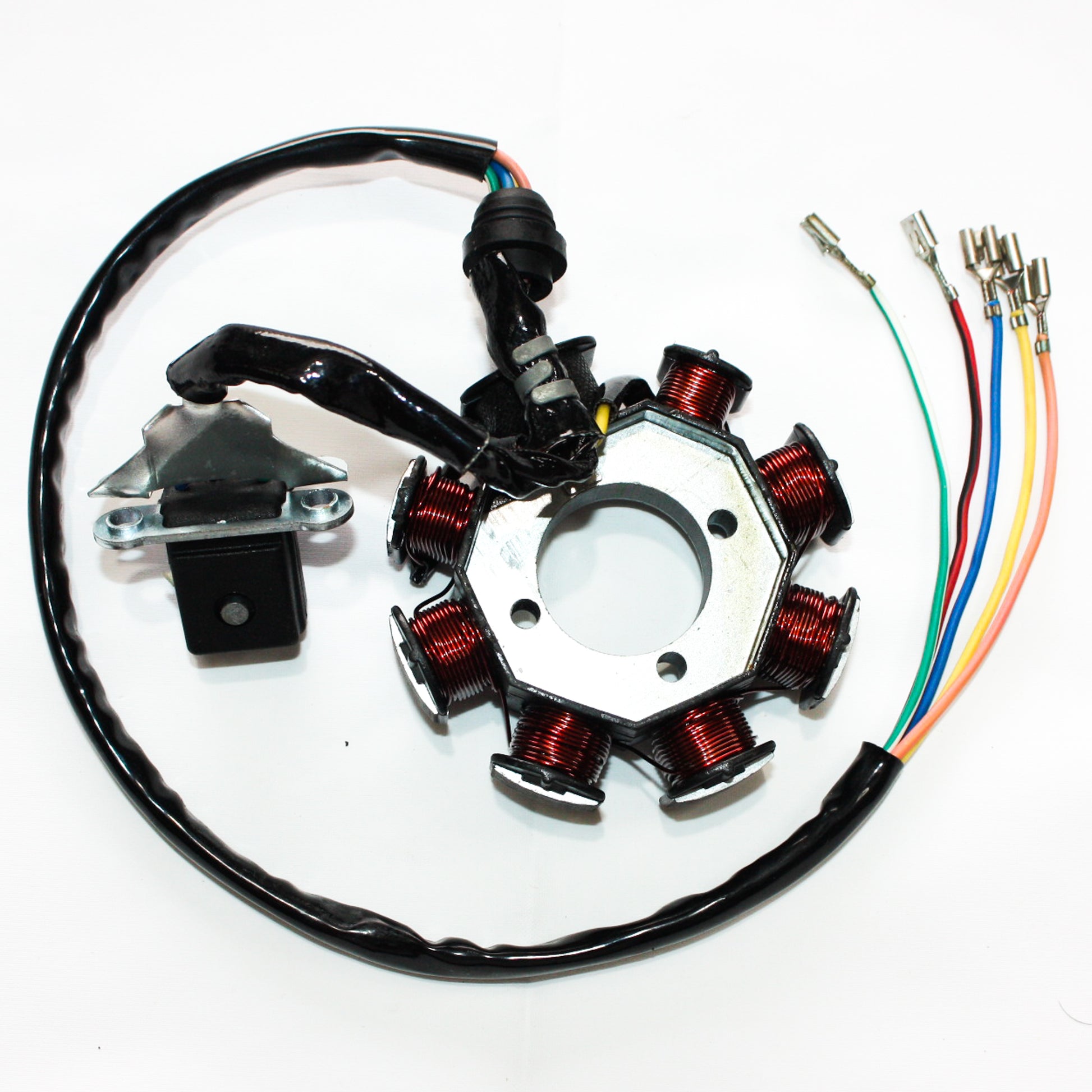 8 Pole Magneto Flywheel Stator 150cc 200cc 250cc Engine PIT Quad Dirt Bike ATV