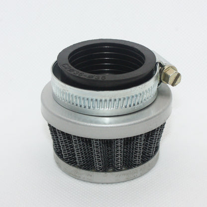 35mm Steel Pod Air Filter Cleaner 50cc 110cc PIT Trail Quad Dirt Bike ATV Buggy