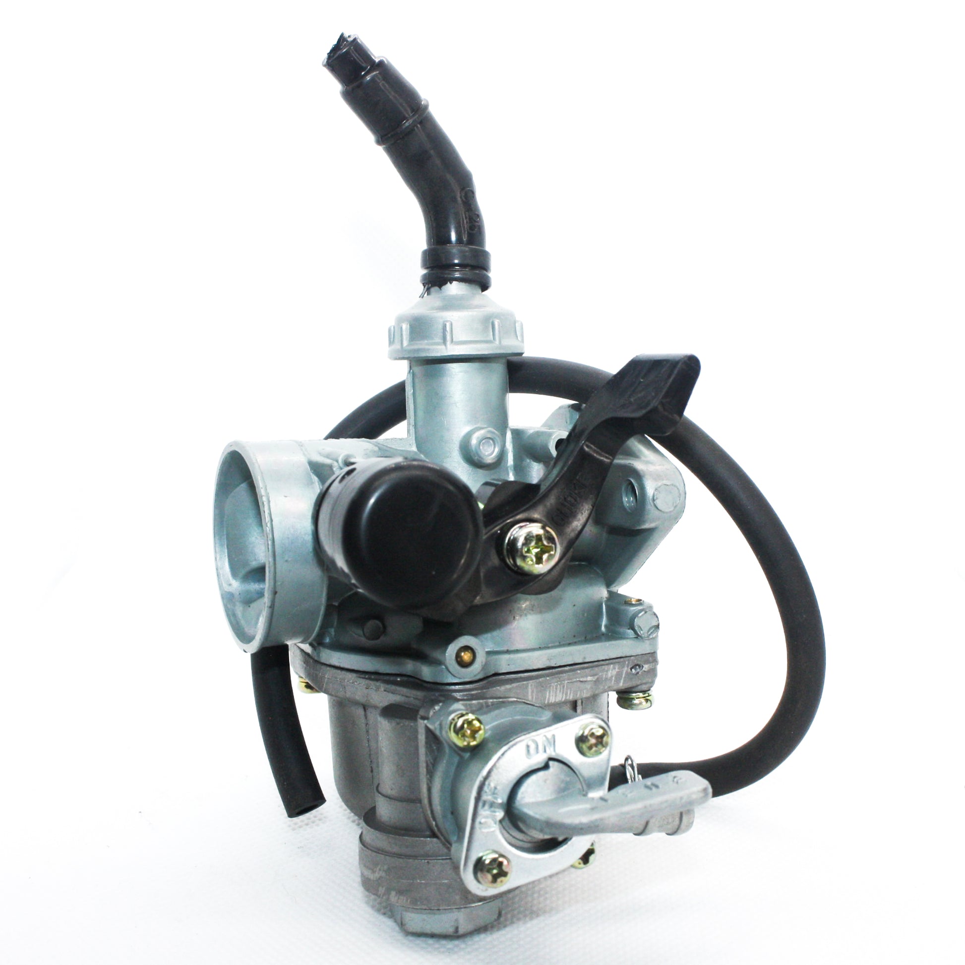 PZ 19mm Lever Choke Carb Carby Carburetor with Fuel Tap 90-110cc PIT Quad Dirt Bike ATV Buggy