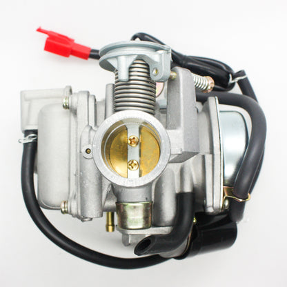 Electric Choke Auto 24mm Carb Carby Carburetor GY6 125 150cc Quad Bike ATV Buggy