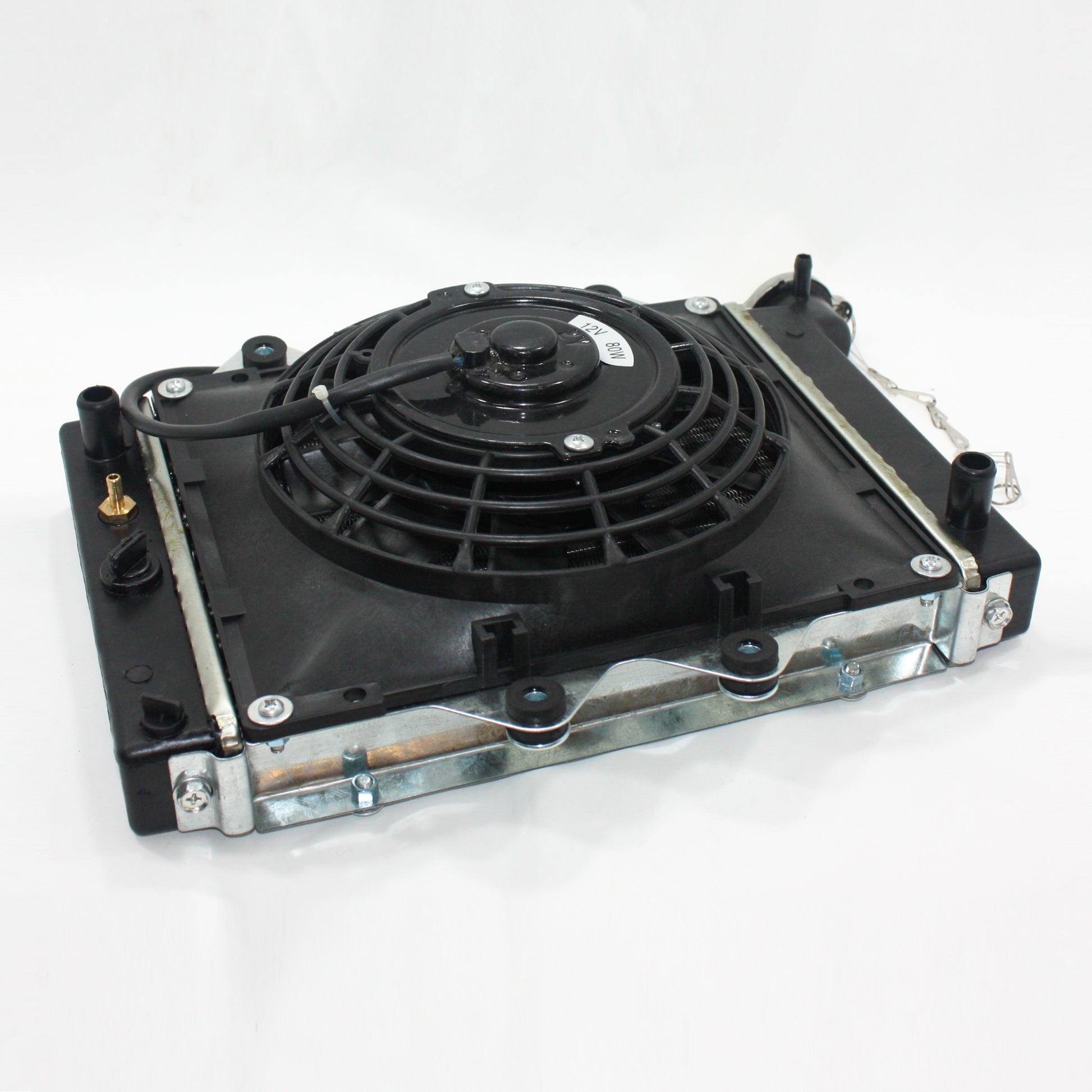 Water Cooled Radiator Cooler +Fan 150cc 200cc 250cc PIT Quad Dirt Bike ATV Buggy