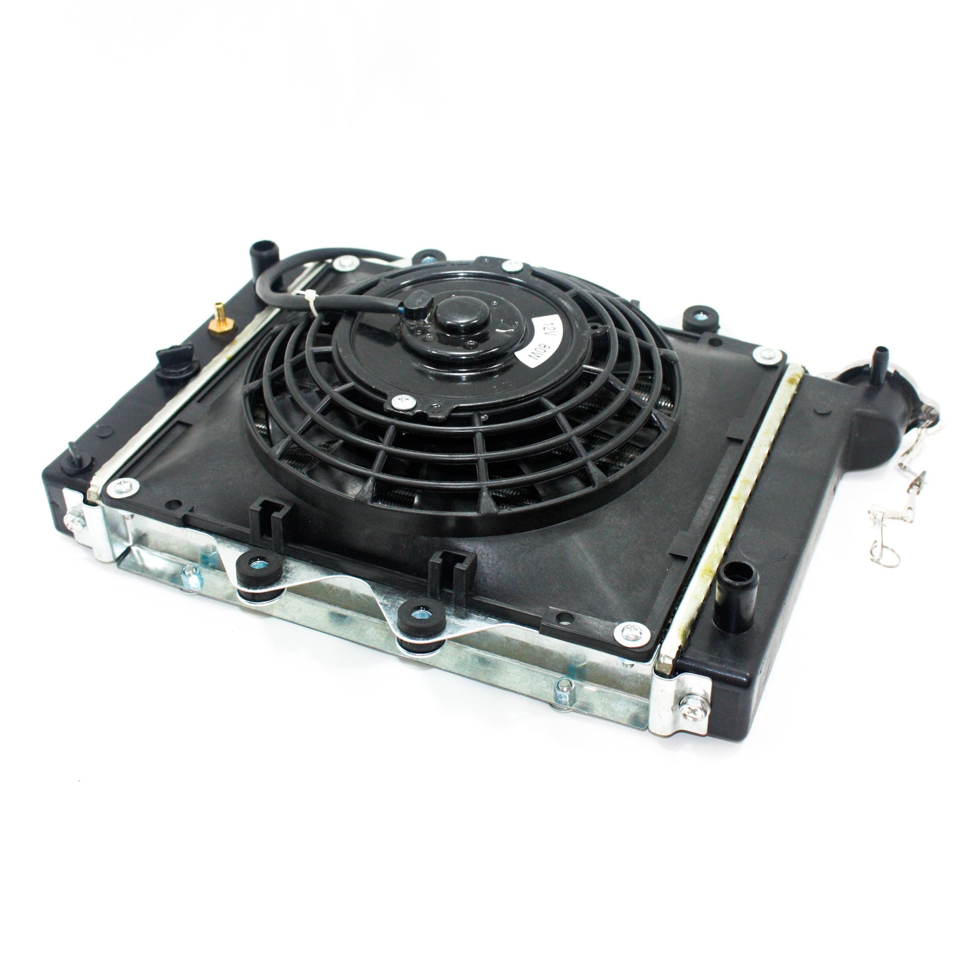 Water Cooled Radiator Cooler +Fan 150cc 200cc 250cc PIT Quad Dirt Bike ATV Buggy