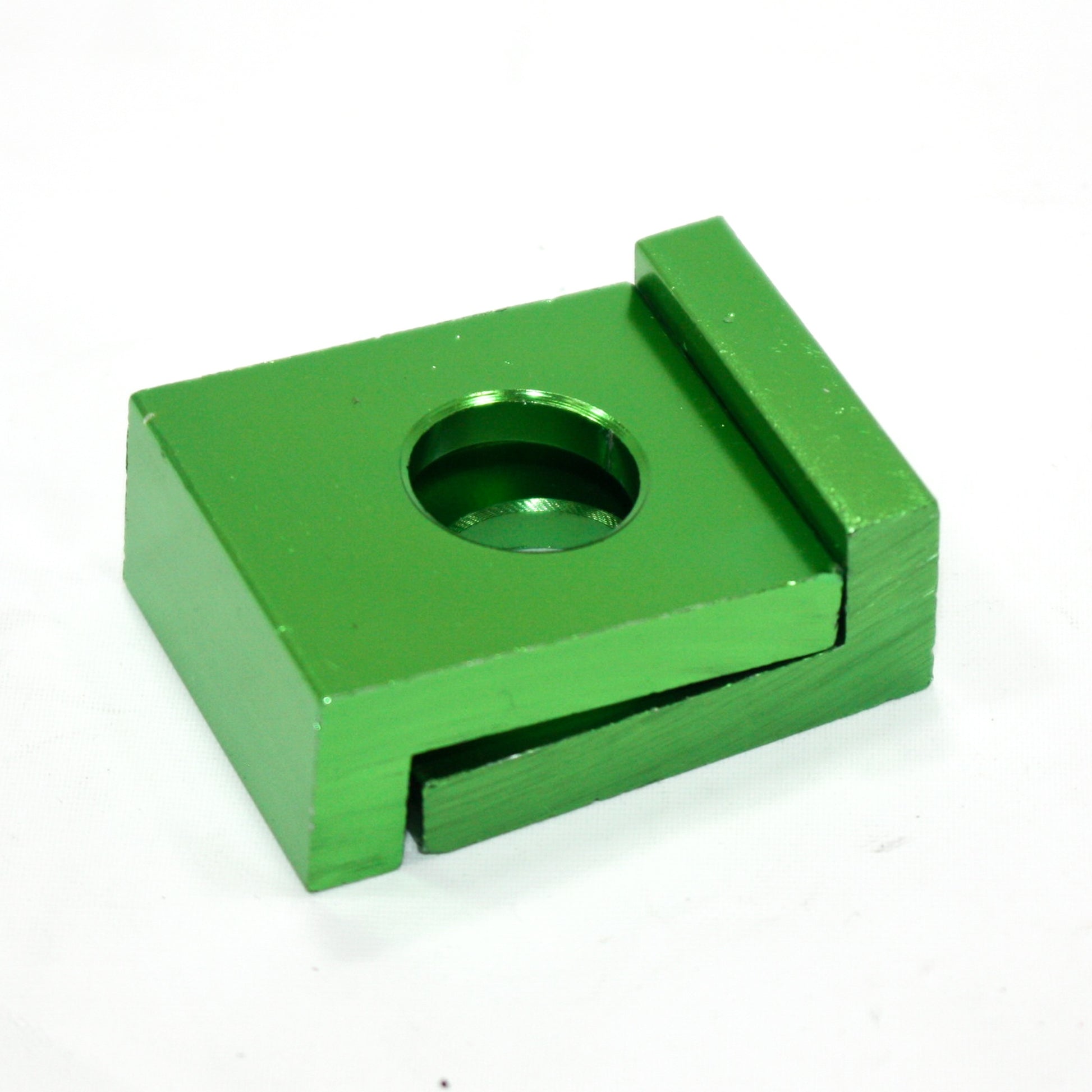 GREEN 15mm Alloy Chain Adjuster Block Tensioner PIT PRO Quad Trail Dirt Bike ATV