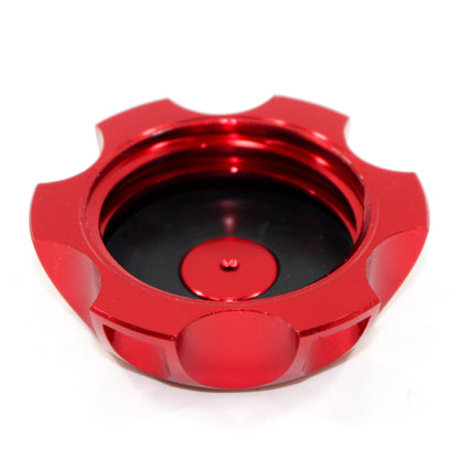 RED Alloy Gas Fuel Petrol Tank Cap + Breather 110cc 125cc PIT Trail Dirt Bike