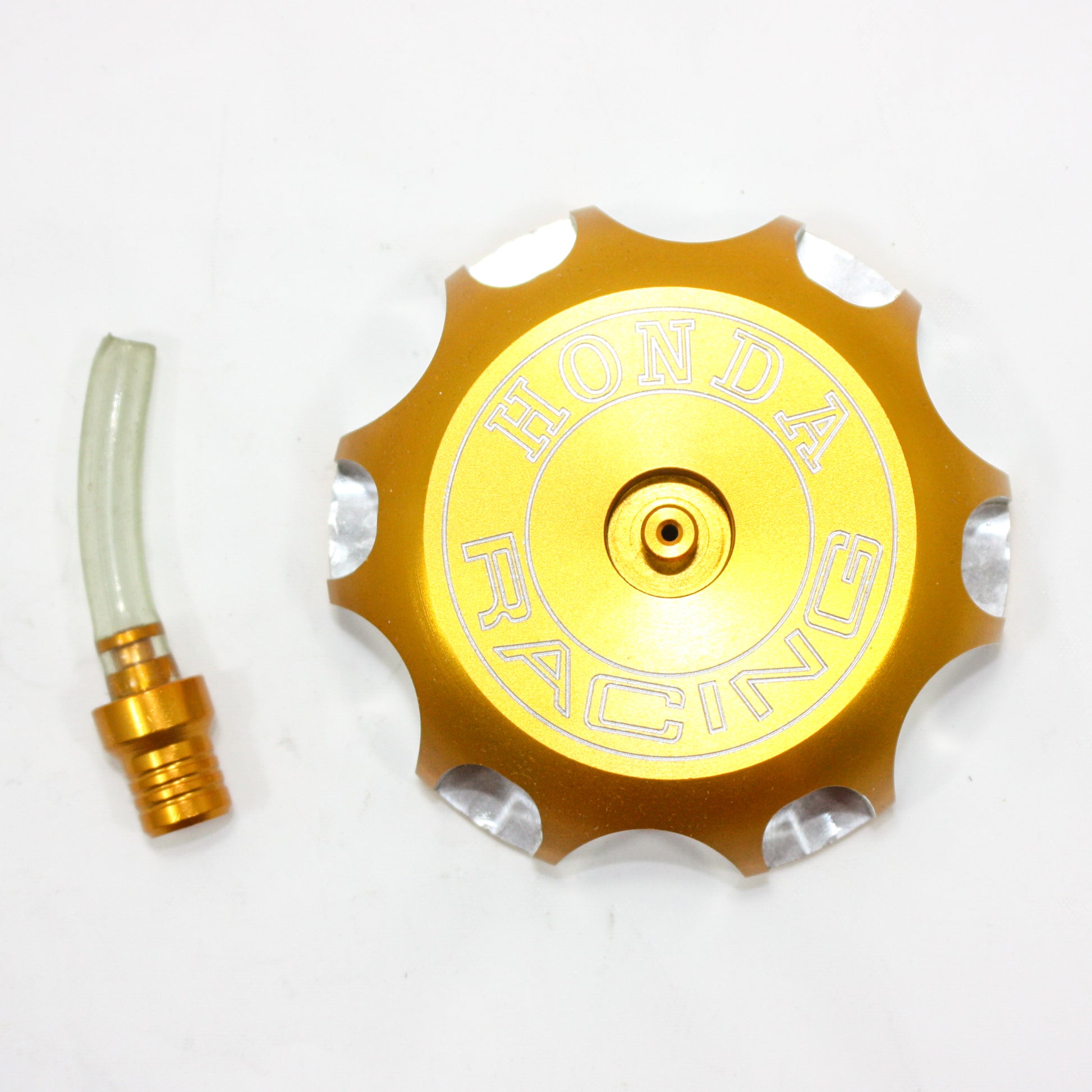 GOLD Alloy CNC Gas Fuel Petrol Tank Cap Breather 200cc 250cc PIT Trail Dirt Bike