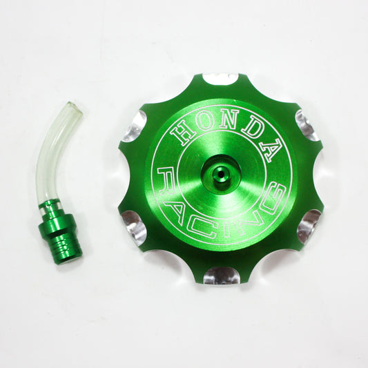 GREEN Alloy CNC Gas Fuel Petrol Tank Cap CRF250 200cc 250cc PIT Trail Dirt Bike